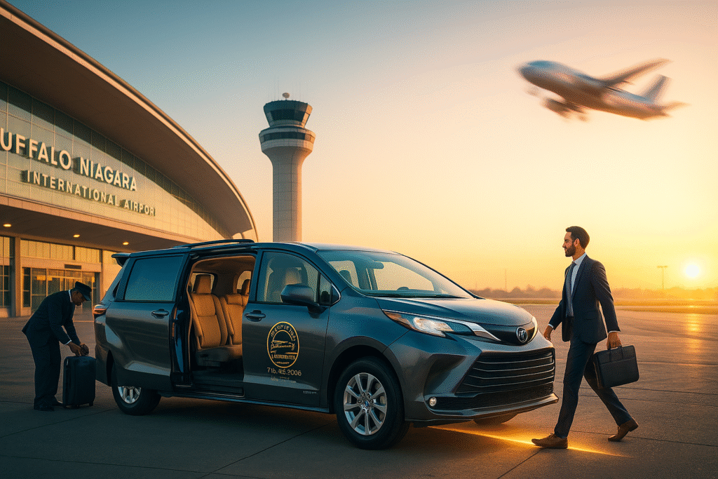 Taxi Lewiston NY to Niagara Falls Airport.